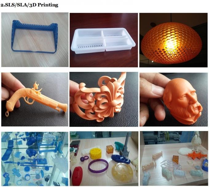 Custom Plastic Machining SLA 3D Printing Prototyping High Speed