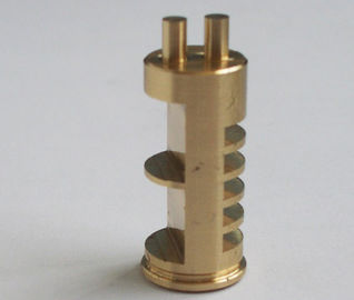 Çin Small Batches CNC Metal Machining Turning Brass Parts High Polished Rapid Prototyping Tedarikçi