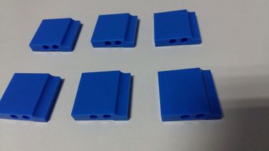 Çin Professional CNC Plastic Machining Polishing Blue POM Parts Tedarikçi